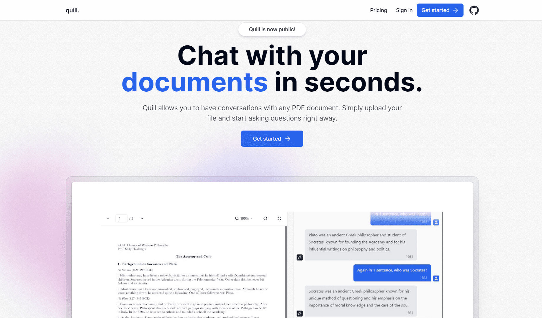 Quill - SaaS For Students